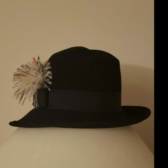 Vintage New York Mr John Classic Paris Hat Excello - Picture 3 of 12